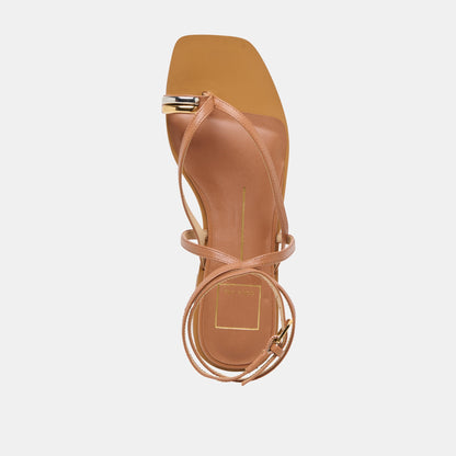 Tyrice Espresso Leather Sandals - Dolce Vita