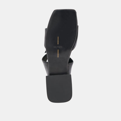 LAVERN SANDALS MIDNIGHT CRINKLE PATENT - Dolce Vita