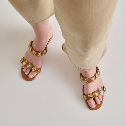 Farrow Saddle Leather Sandals - Dolce Vita