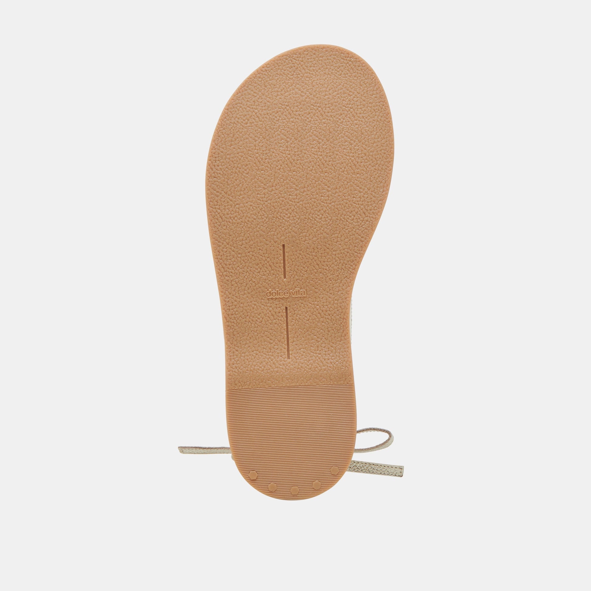JUDY SANDALS LIGHT GOLD LEATHER - Dolce Vita