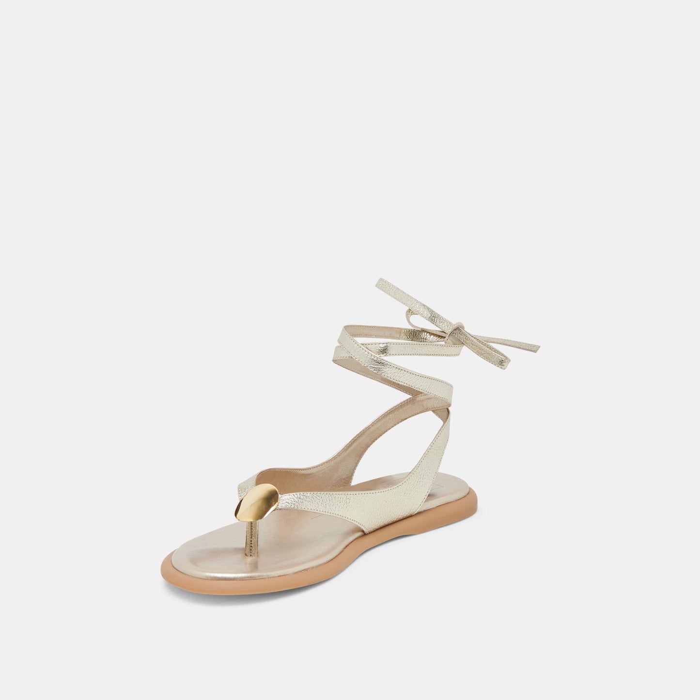 JUDY SANDALS LIGHT GOLD LEATHER - Dolce Vita