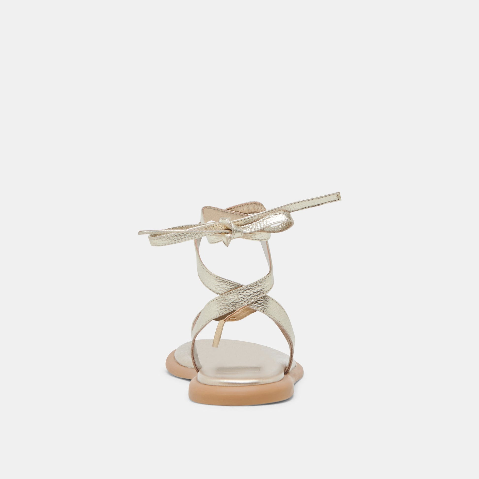 JUDY SANDALS LIGHT GOLD LEATHER - Dolce Vita