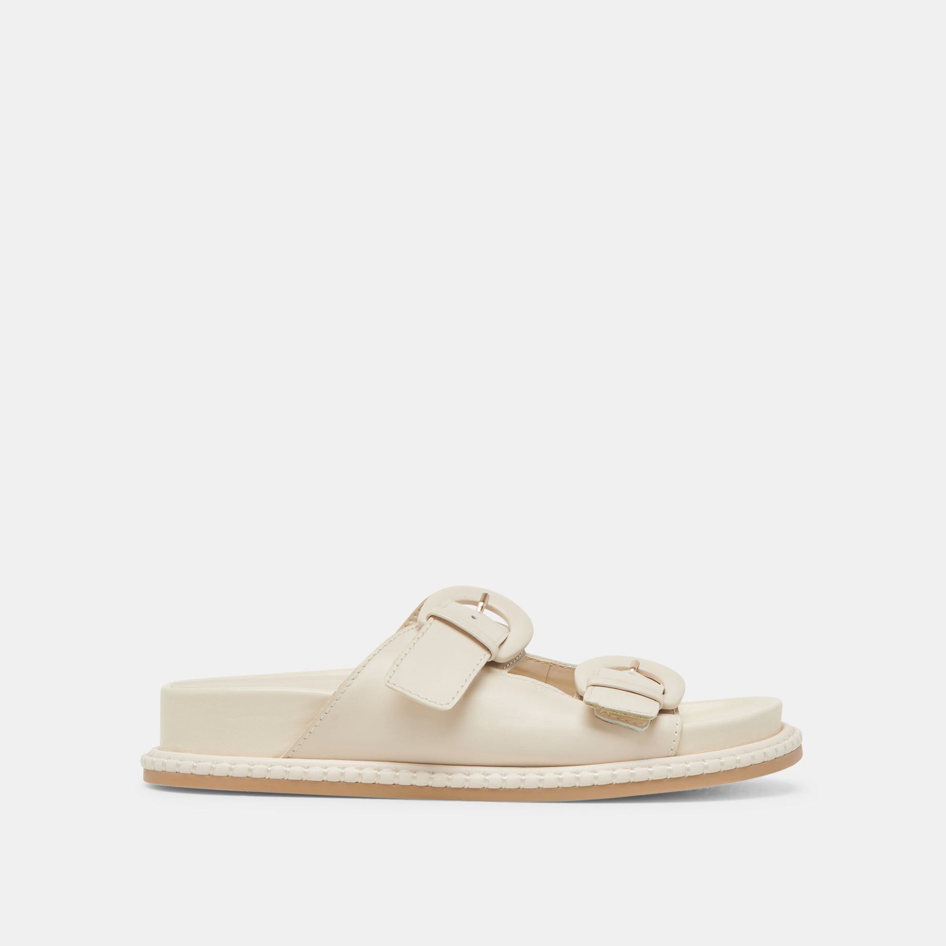 SHAUNY SANDALS BONE LEATHER - Dolce Vita