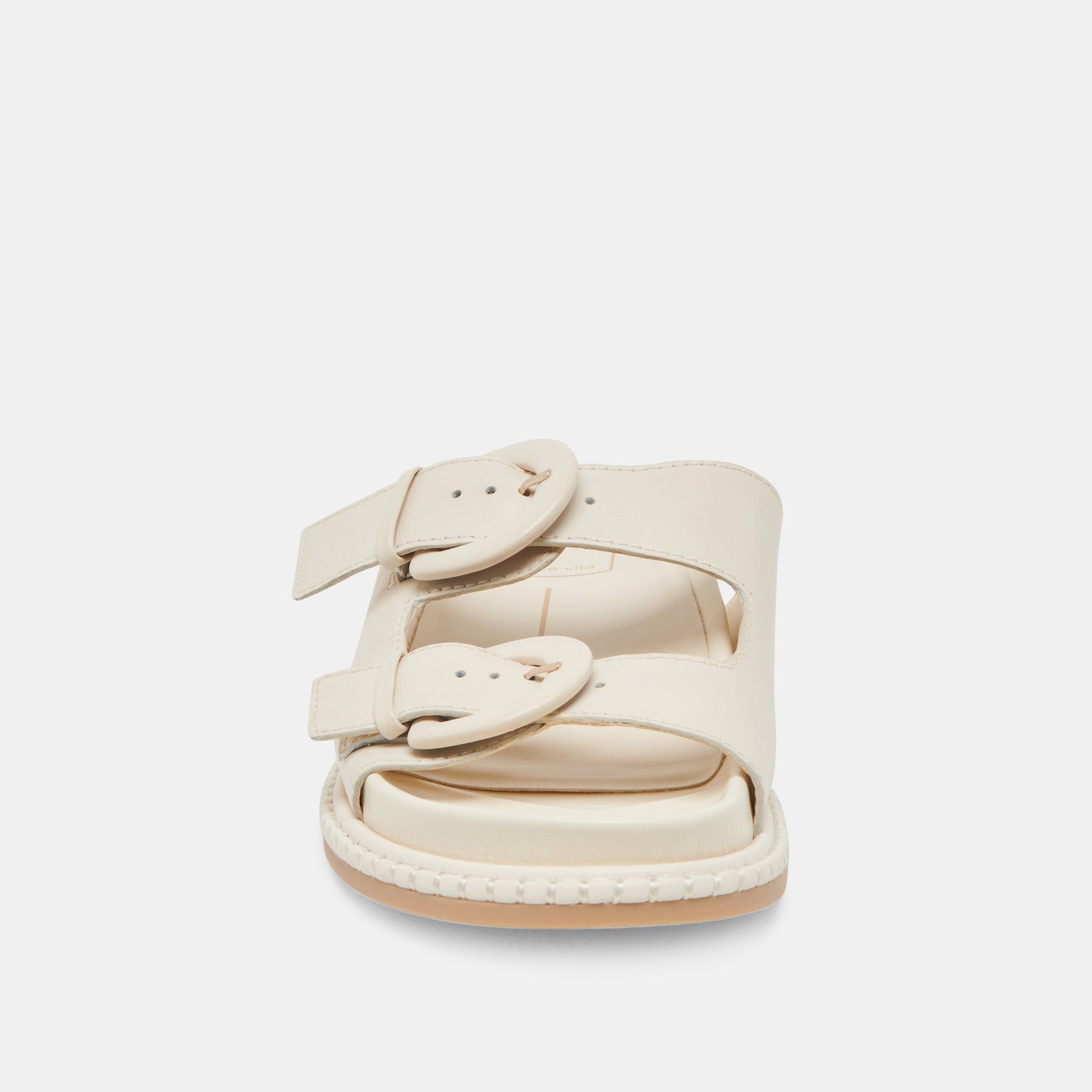 SHAUNY SANDALS BONE LEATHER - Dolce Vita