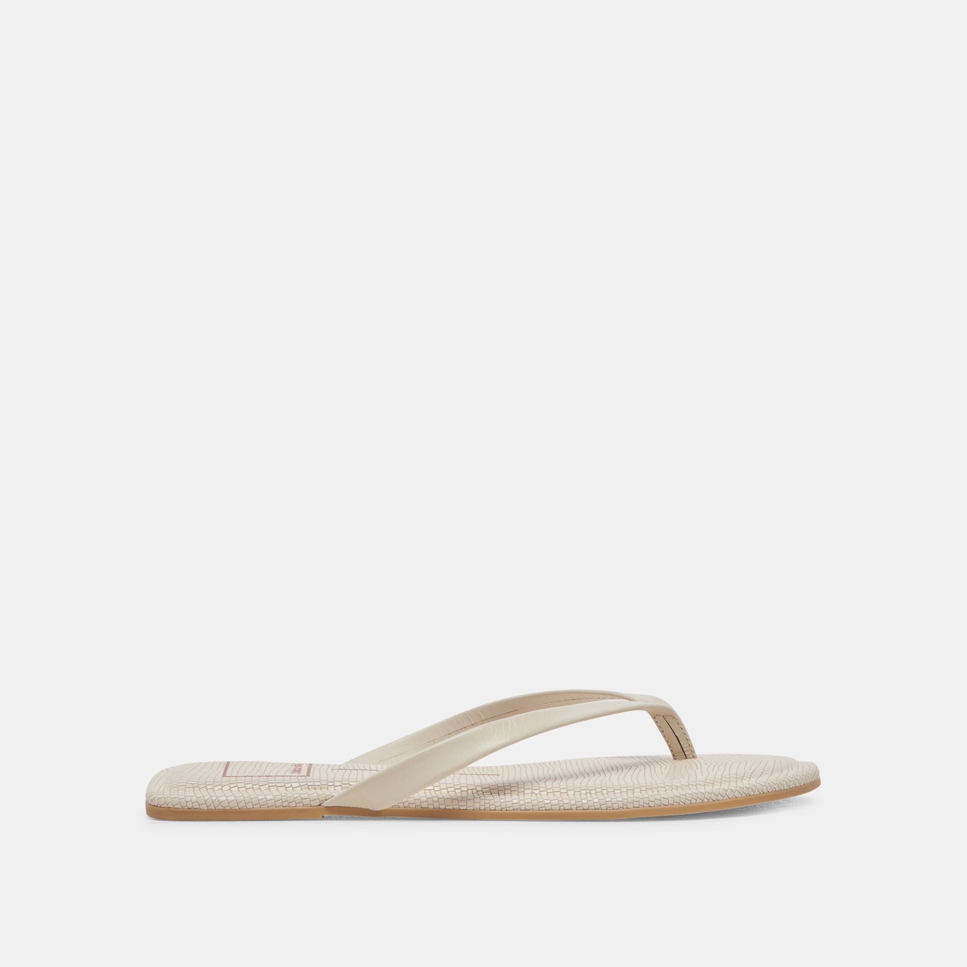 LAYNEY SANDALS IVORY LEATHER - Dolce Vita