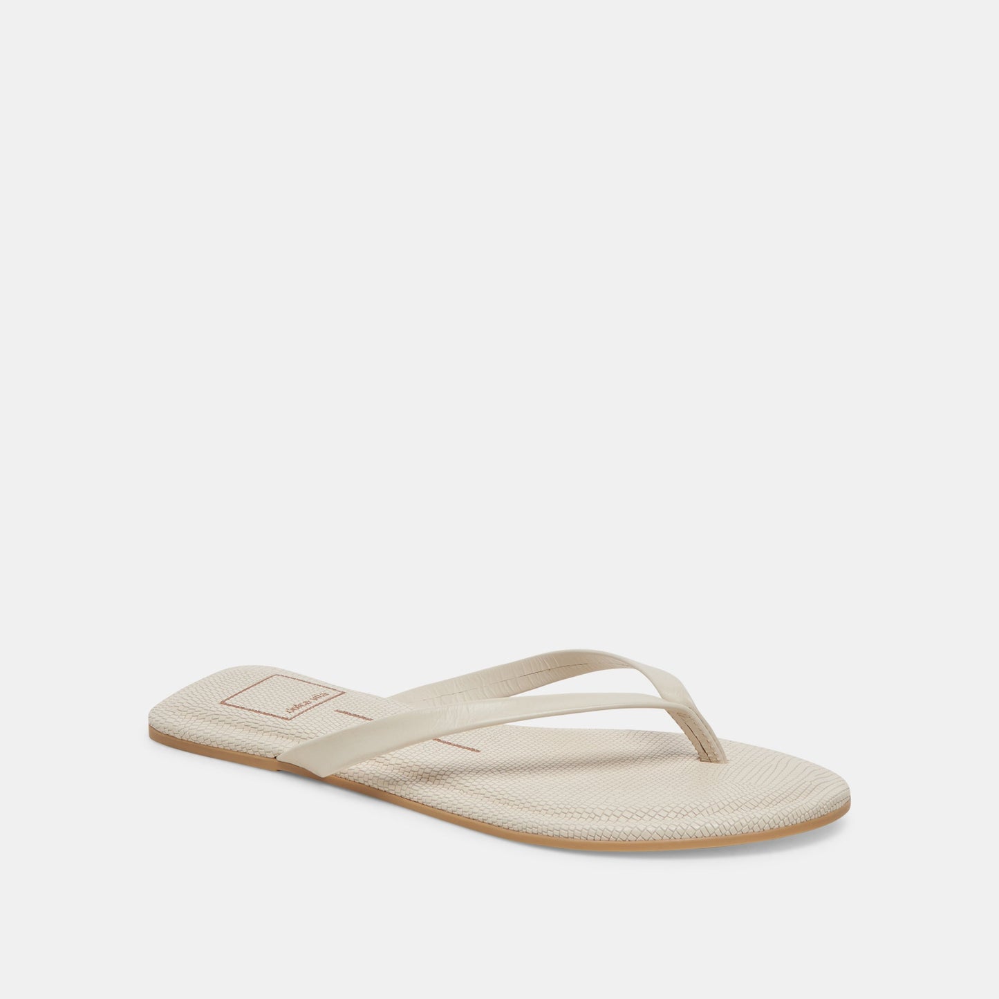 LAYNEY SANDALS IVORY LEATHER - Dolce Vita