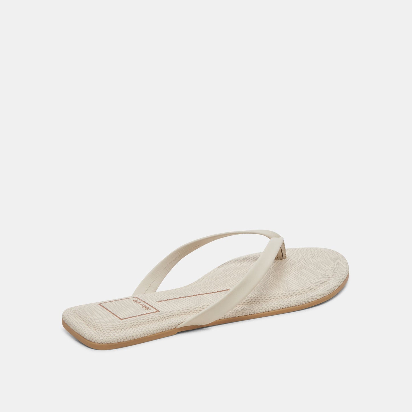 LAYNEY SANDALS IVORY LEATHER - Dolce Vita