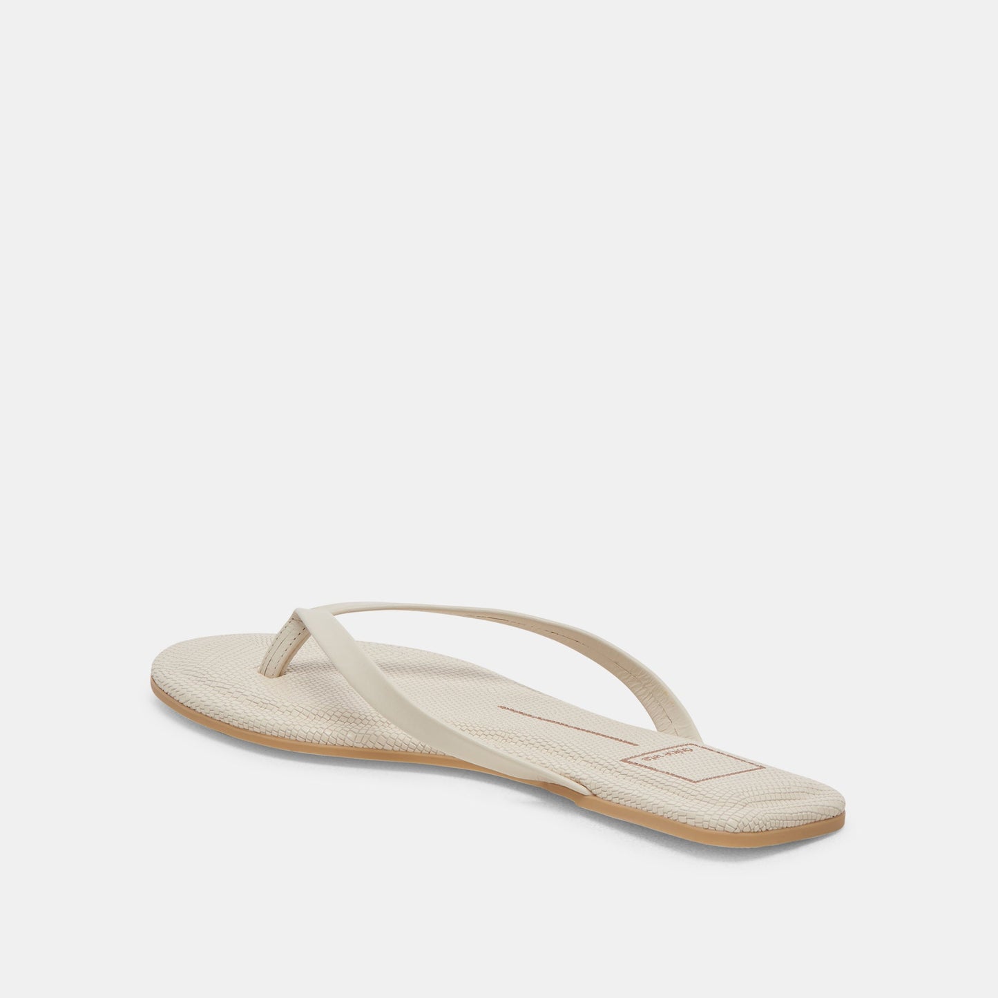 LAYNEY SANDALS IVORY LEATHER - Dolce Vita
