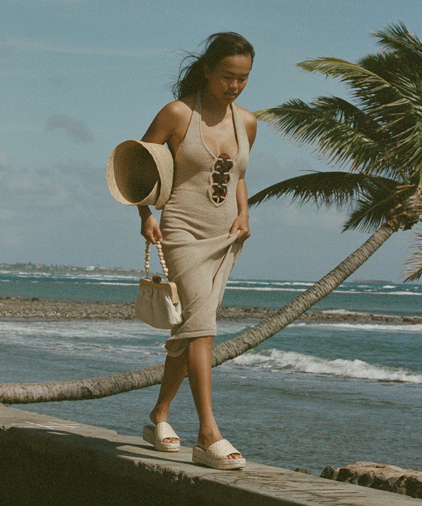 Chavi Sandals in Lt. Natural Raffia - Dolce Vita Shoes - Dolce Vita