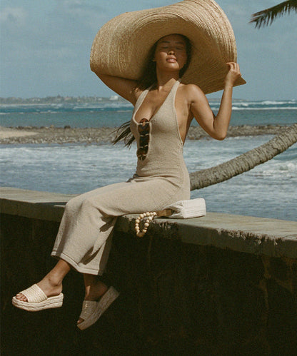 Chavi Sandals in Lt. Natural Raffia - Dolce Vita Shoes - Dolce Vita