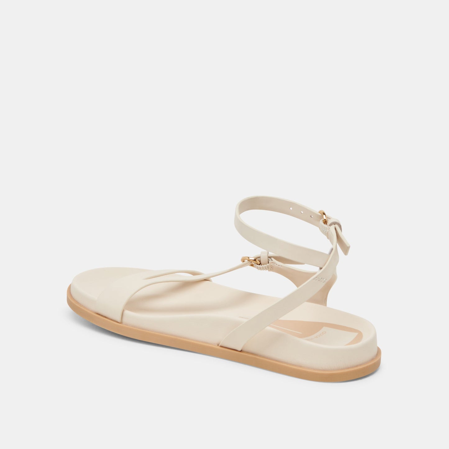 DARLIS SANDALS BONE LEATHER - Dolce Vita