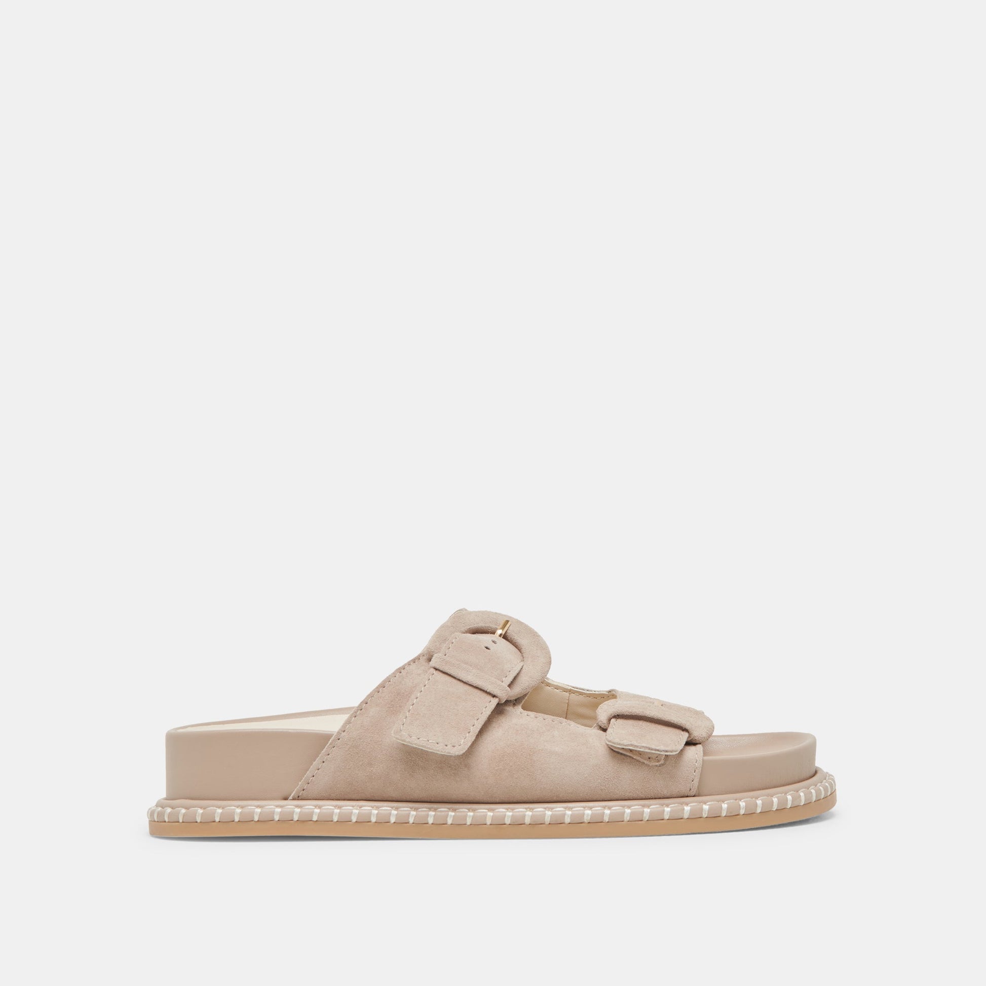SHAUNY SANDALS DK TAUPE SUEDE - Dolce Vita