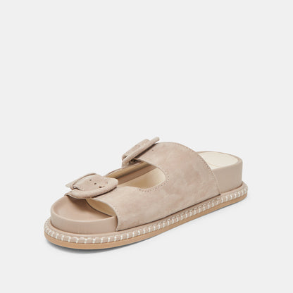 SHAUNY SANDALS DK TAUPE SUEDE - Dolce Vita