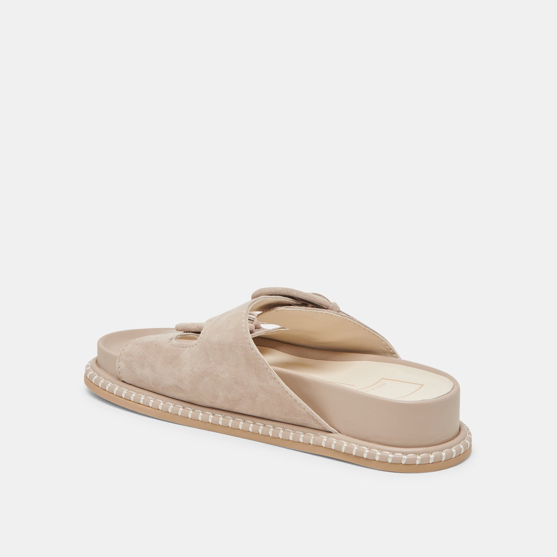 SHAUNY SANDALS DK TAUPE SUEDE - Dolce Vita