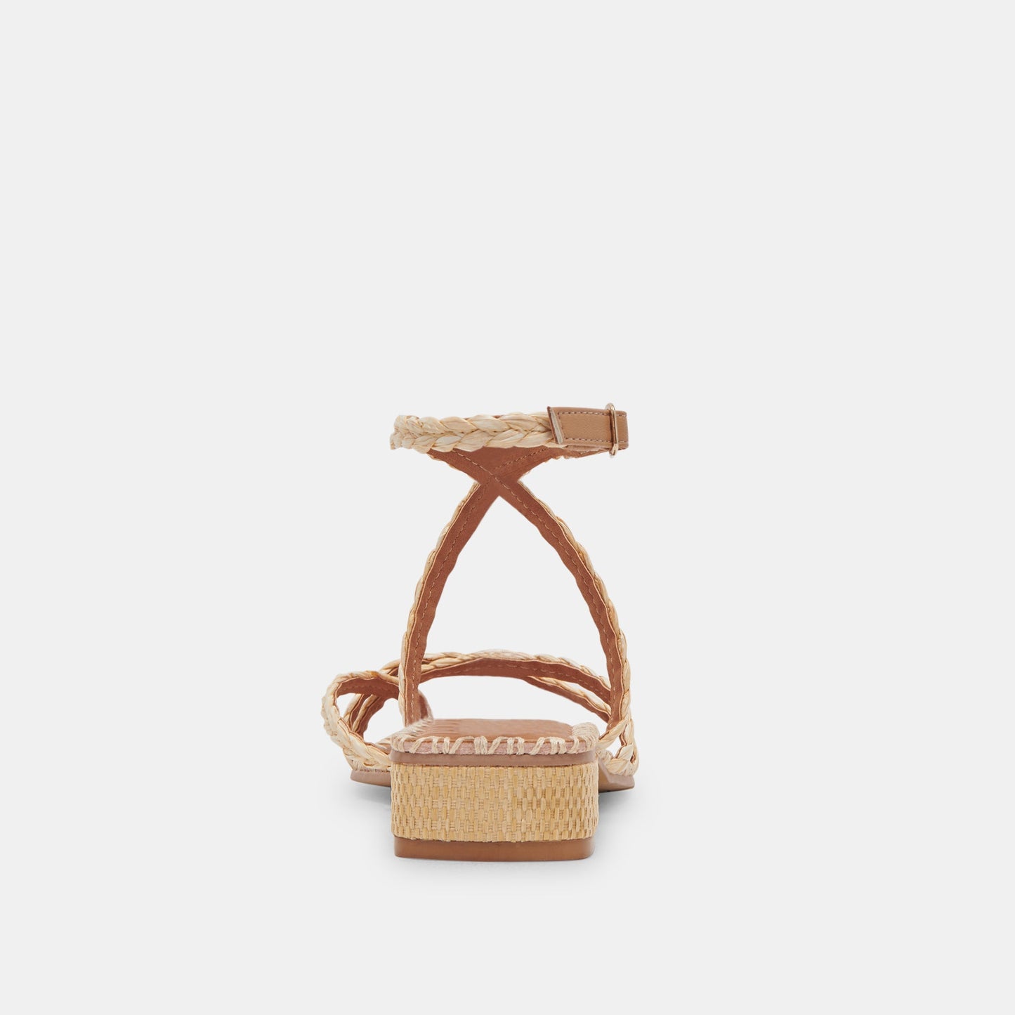 BRINN SANDALS LT NATURAL RAFFIA - Dolce Vita