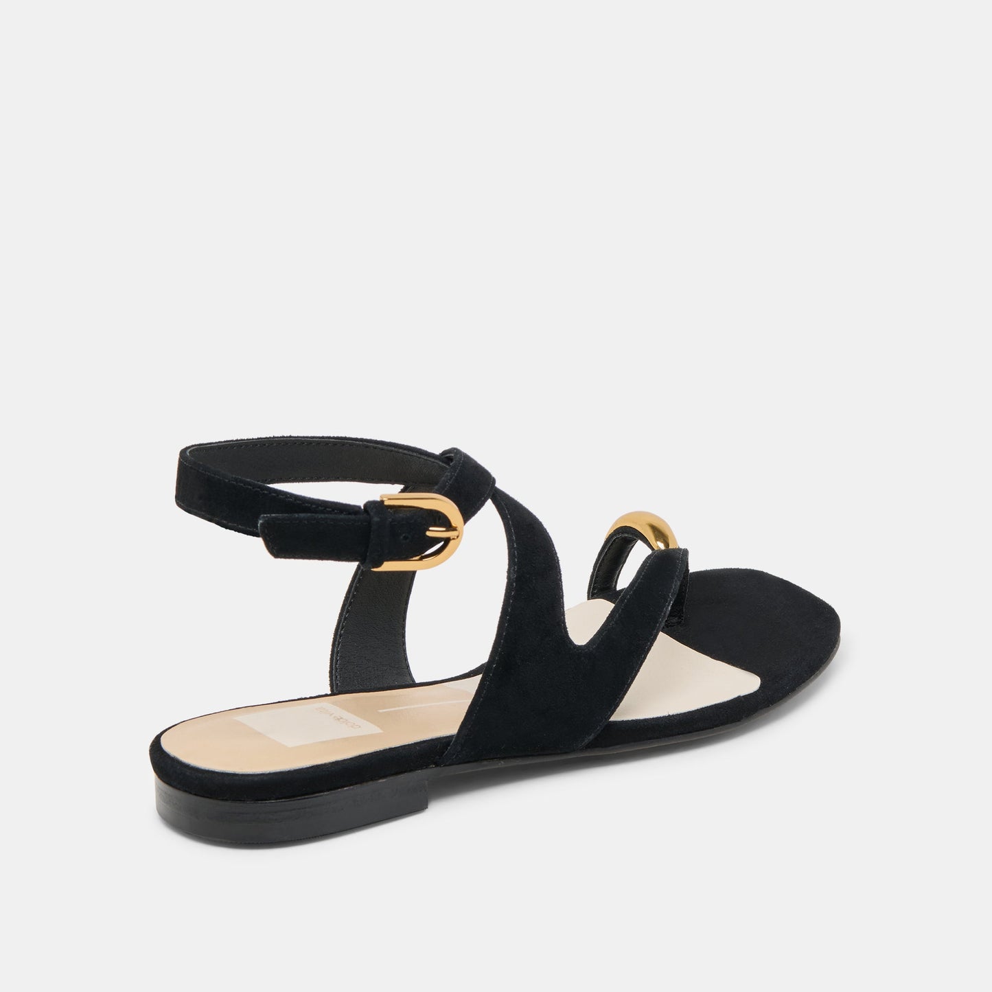EARLA SANDALS ONYX SUEDE - Dolce Vita