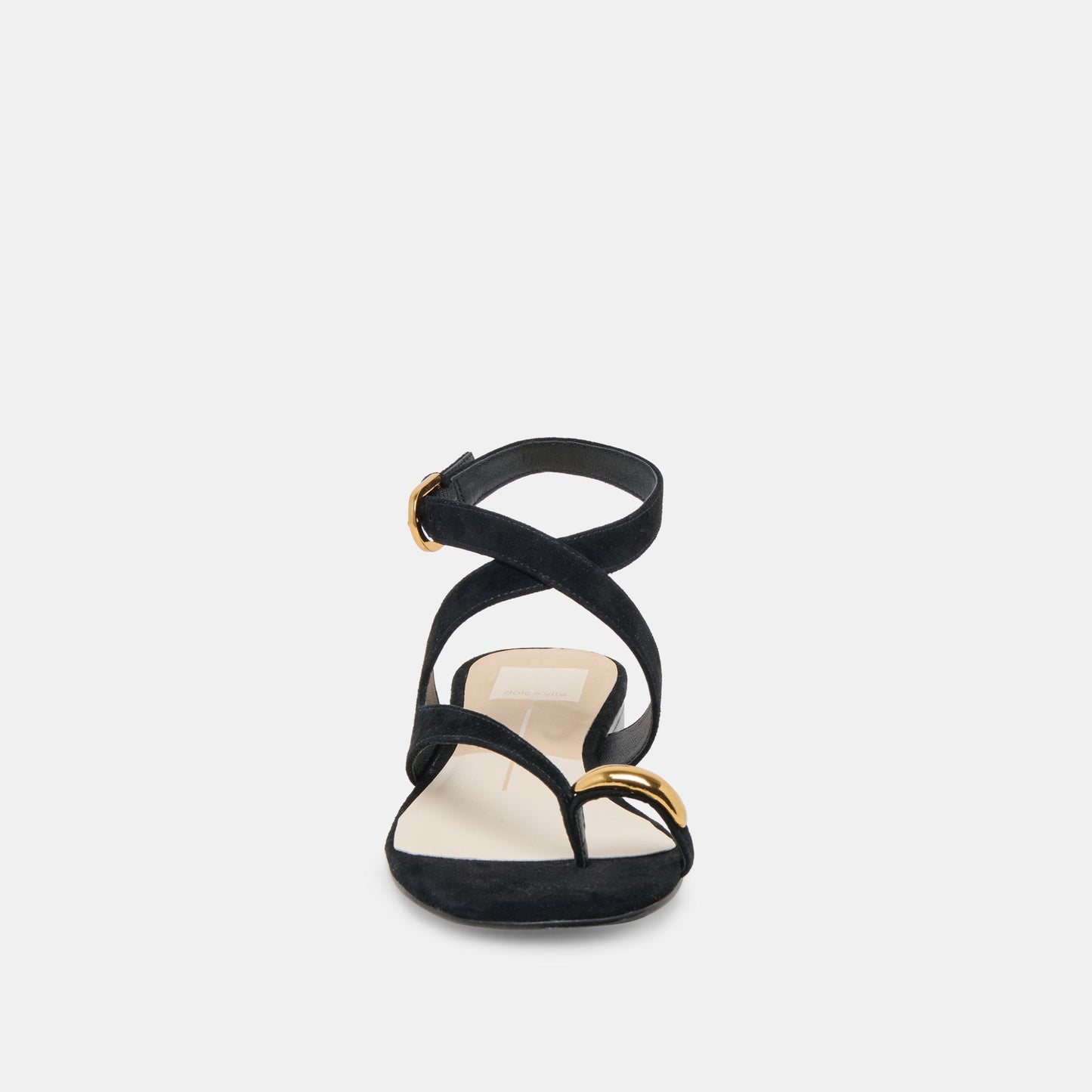 EARLA SANDALS ONYX SUEDE - Dolce Vita