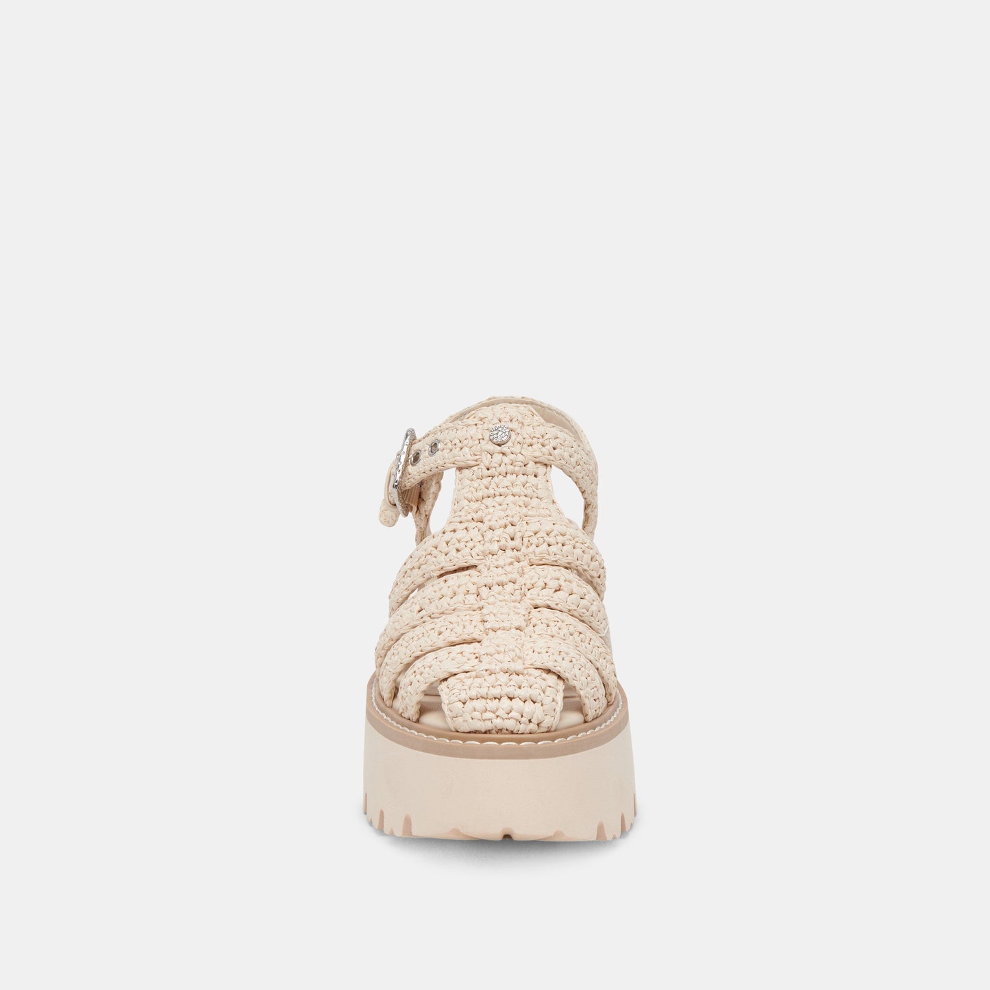 LASLY SANDALS OATMEAL KNIT - Dolce Vita