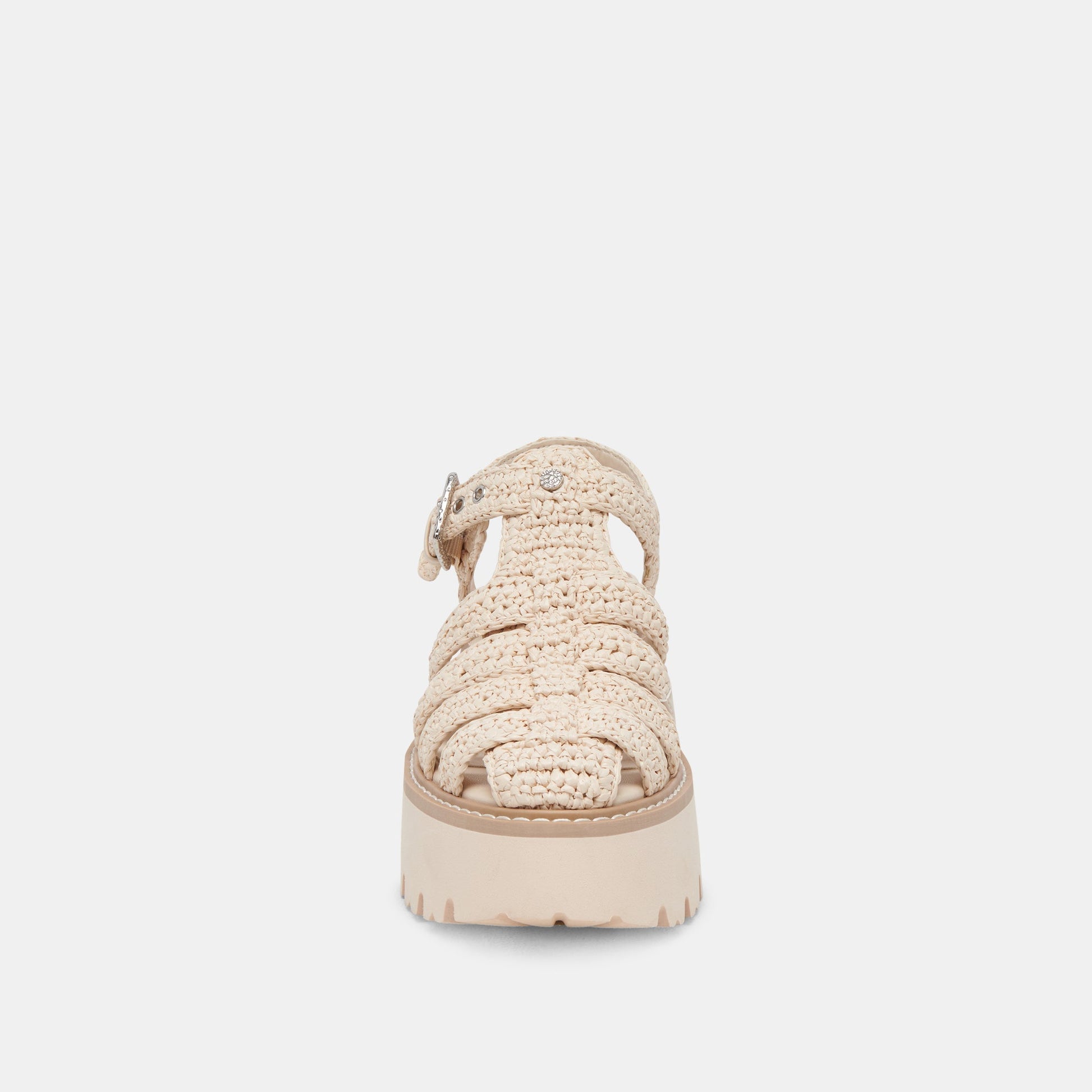 LASLY SANDALS OATMEAL KNIT - Dolce Vita