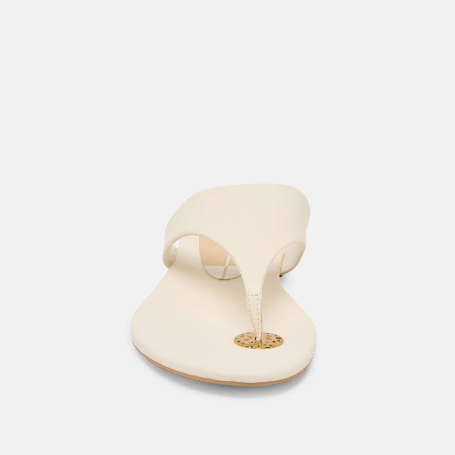 KITTLE SANDALS OFF WHITE LEATHER - Dolce Vita