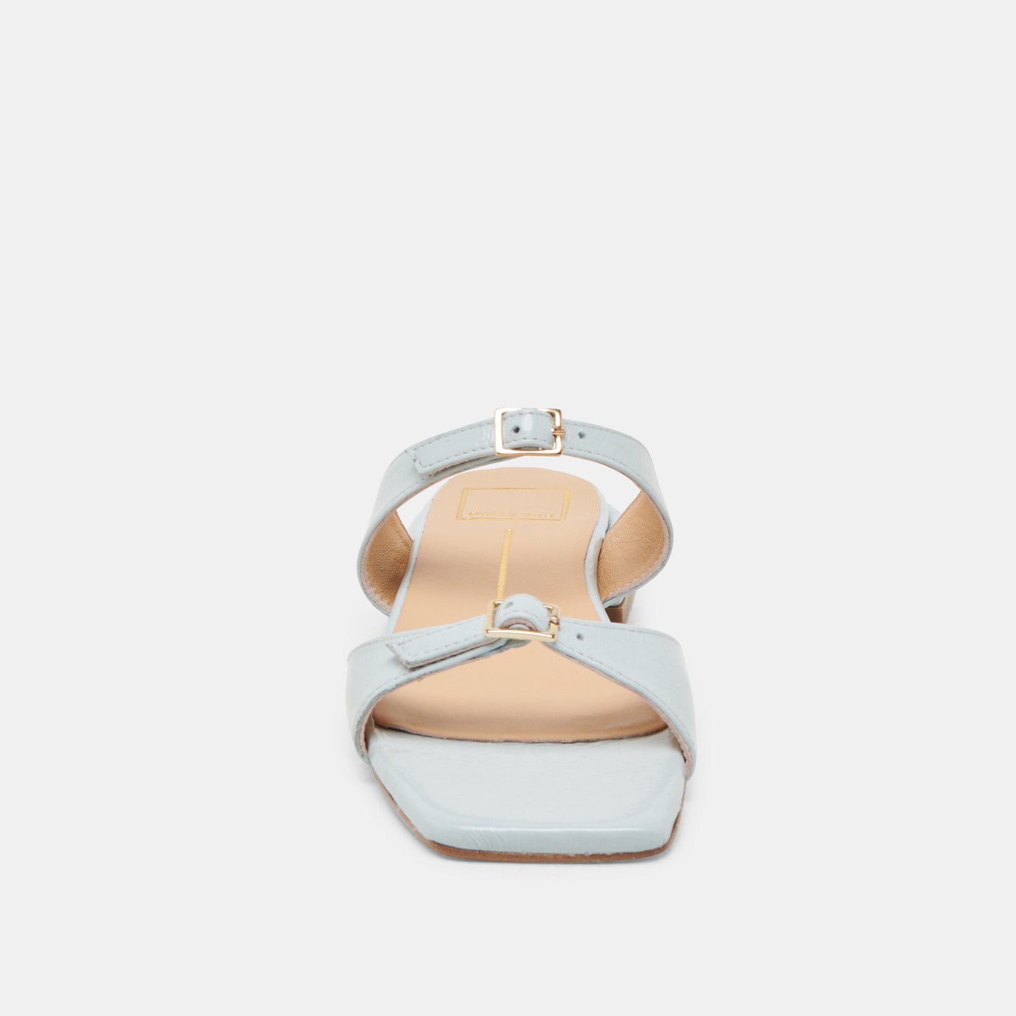 LAVERN SANDALS ICE BLUE CRINKLE PATENT - Dolce Vita