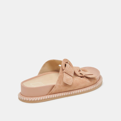 SHAUNY SANDALS TOFFEE SUEDE - Dolce Vita