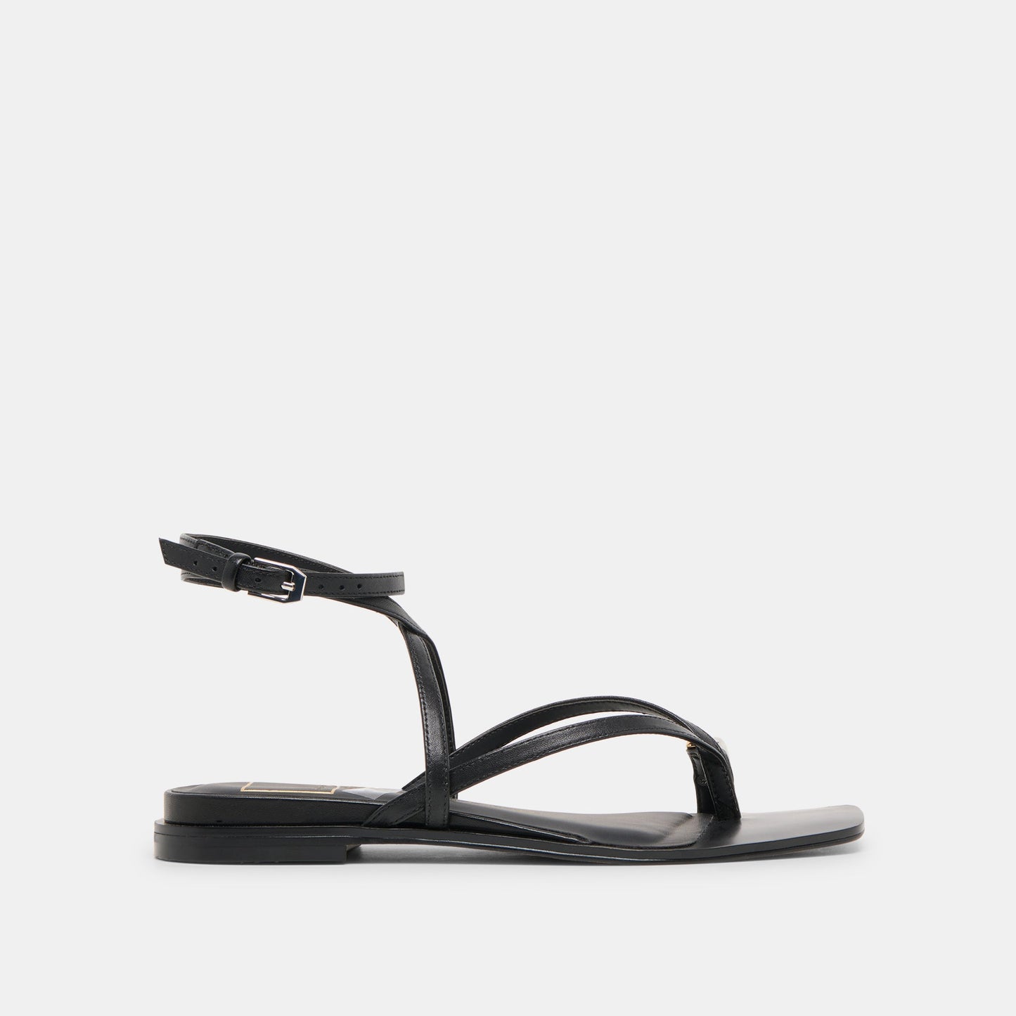 Tyrice Black Leather Sandals - Dolce Vita