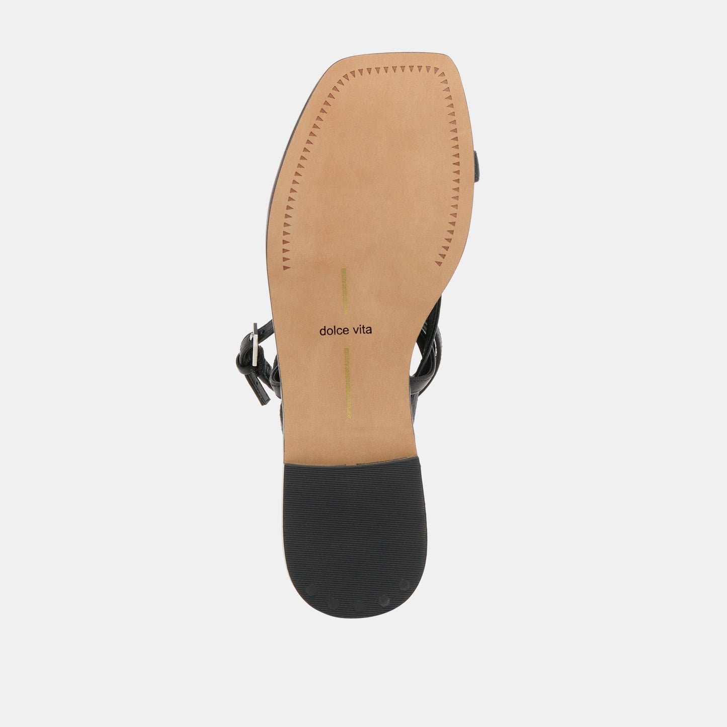 Tyrice Black Leather Sandals - Dolce Vita