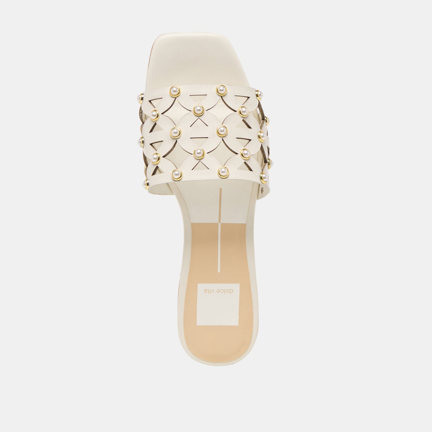 Berrit White Leather Sandals - Dolce Vita