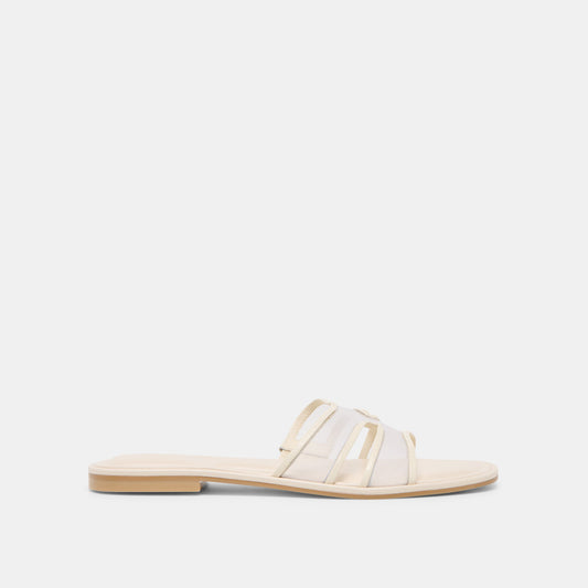Flori Off White Mesh Sandals - Dolce Vita