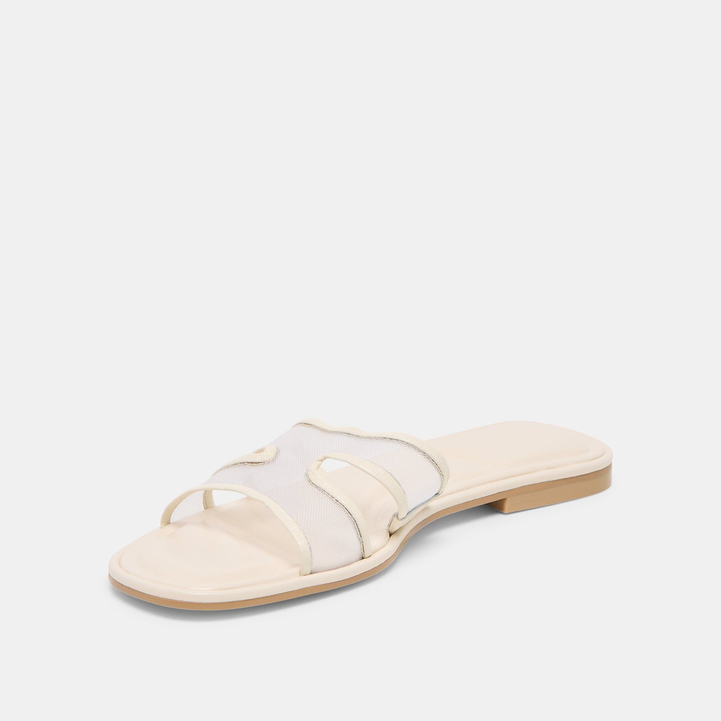 Flori Off White Mesh Sandals - Dolce Vita