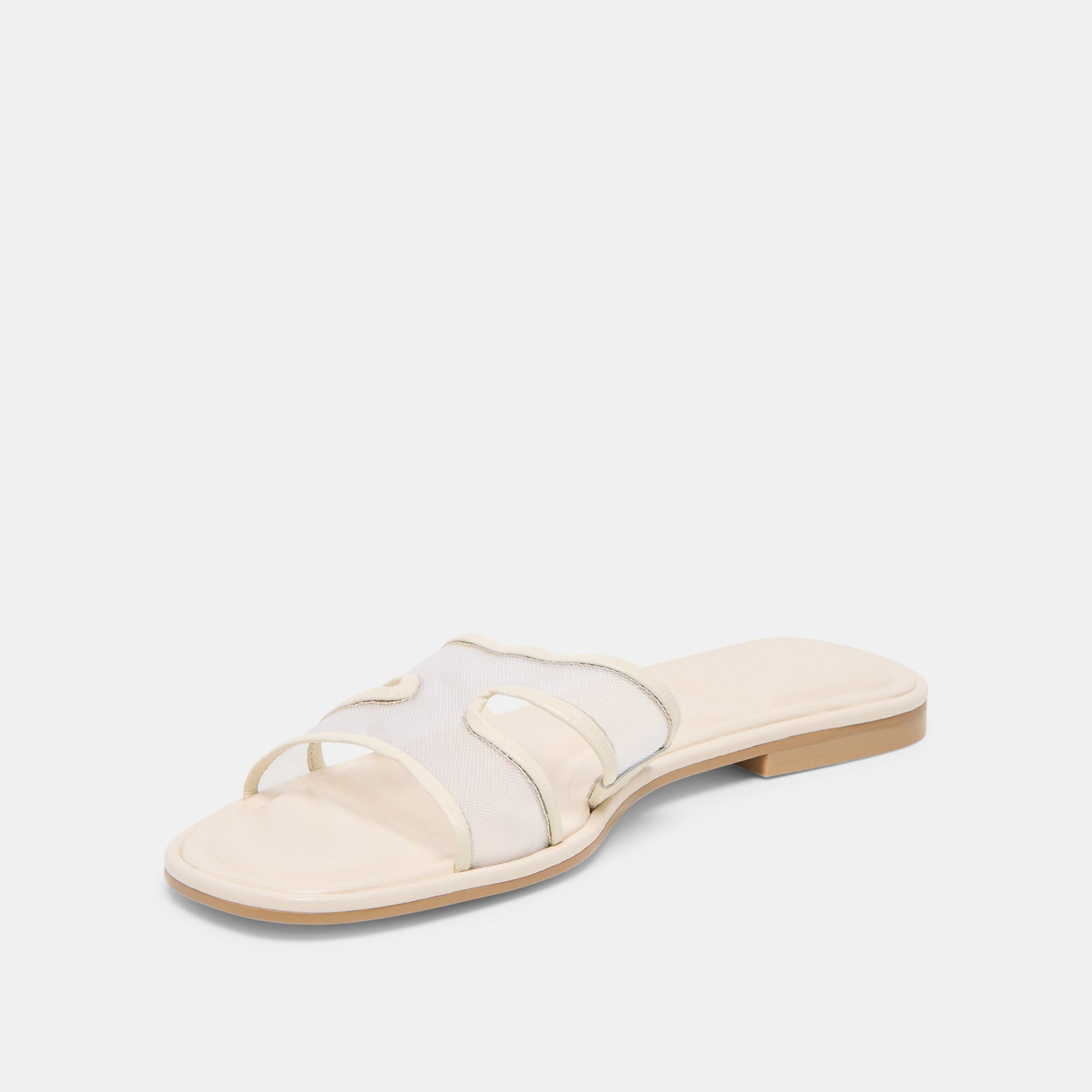 Flori Off White Mesh Sandals - Dolce Vita