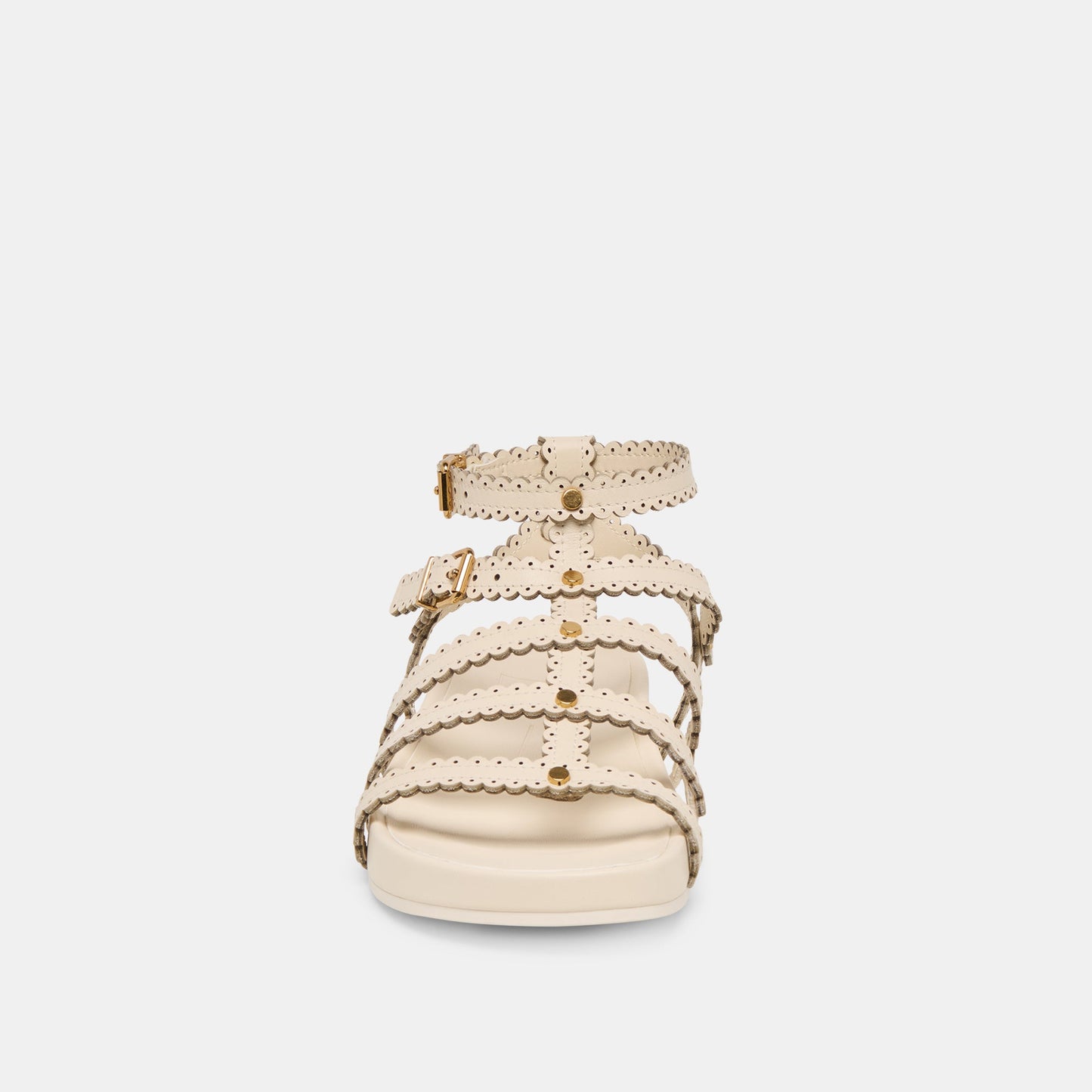 Susana Creme Leather Sandals - Dolce Vita