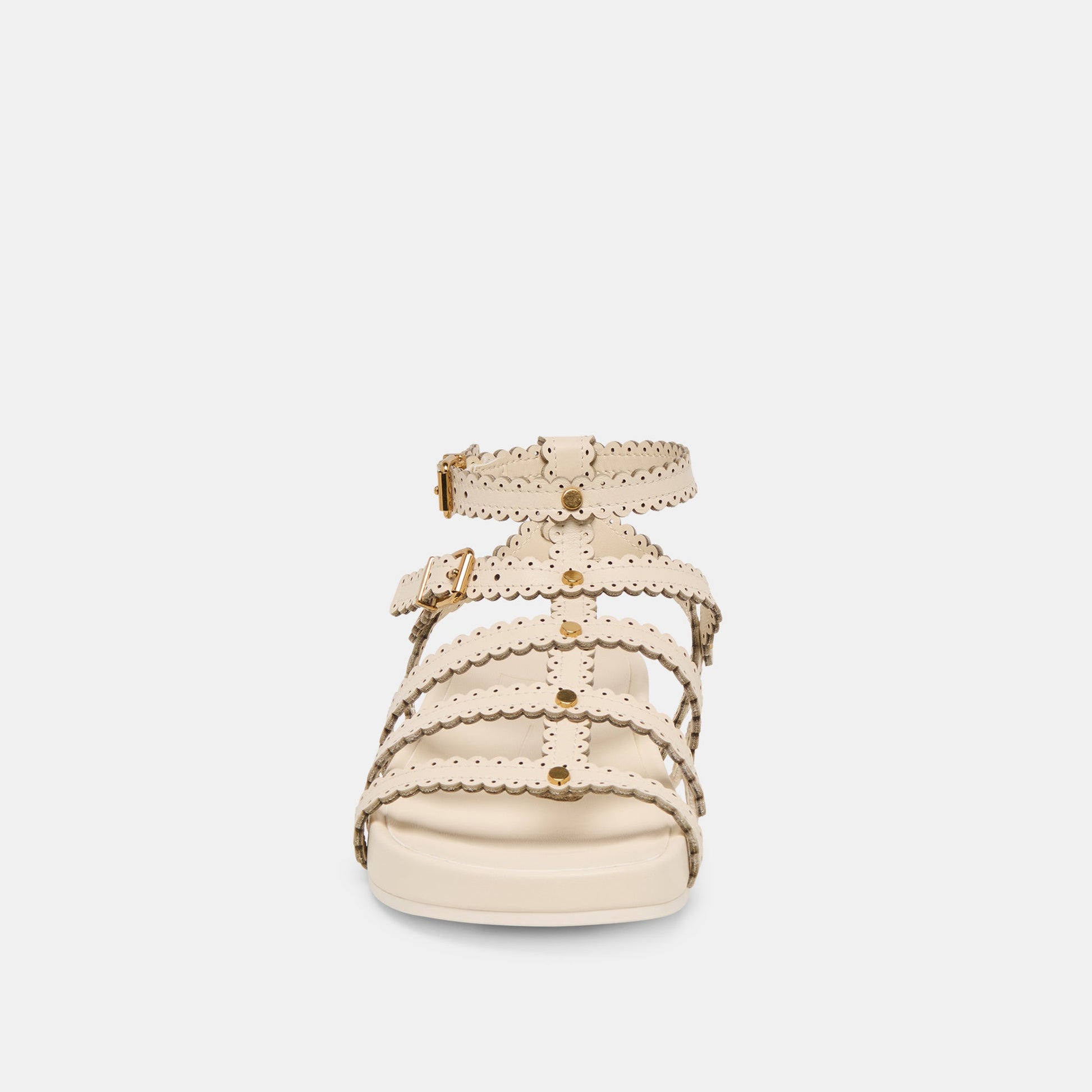 Susana Creme Leather Sandals - Dolce Vita