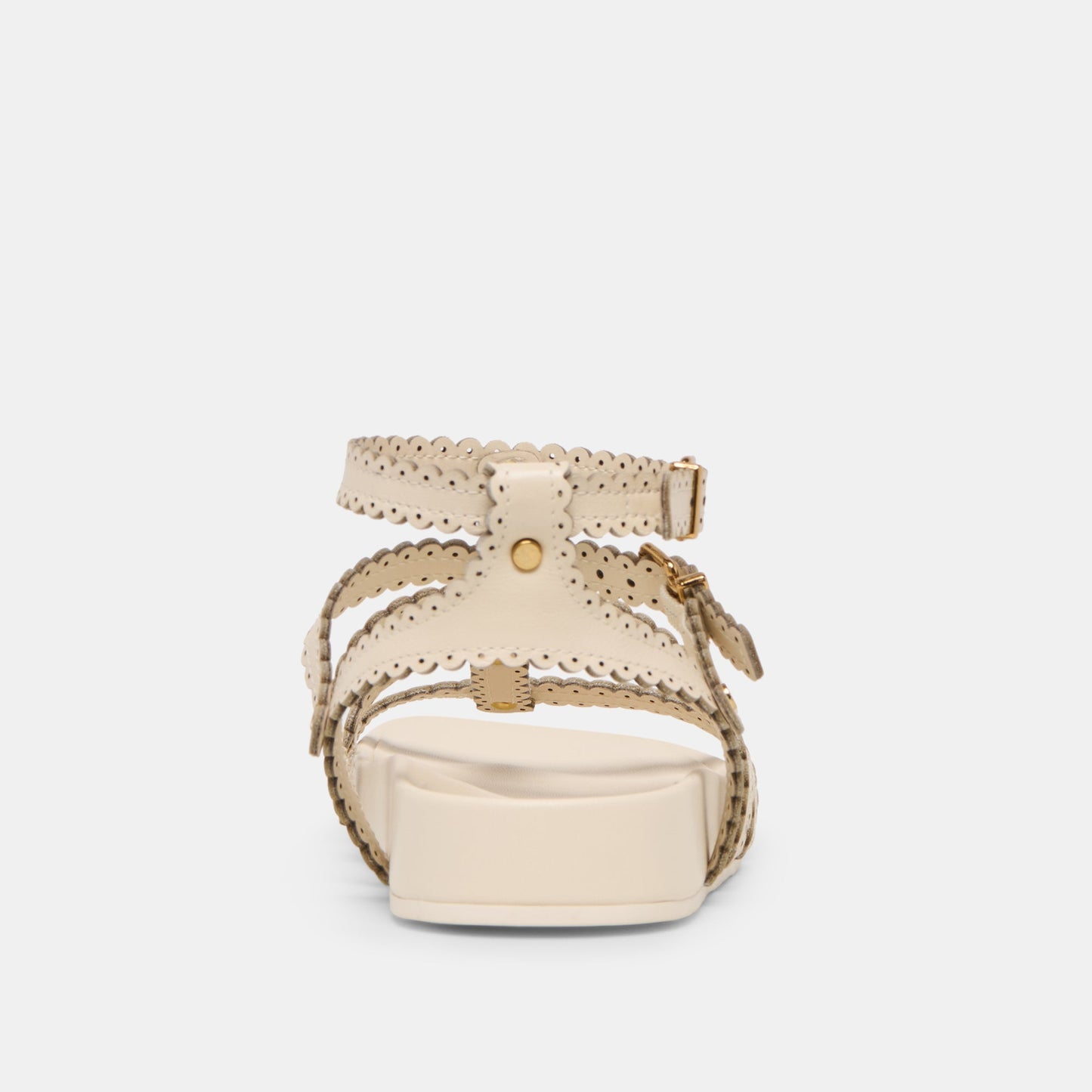 Susana Creme Leather Sandals - Dolce Vita