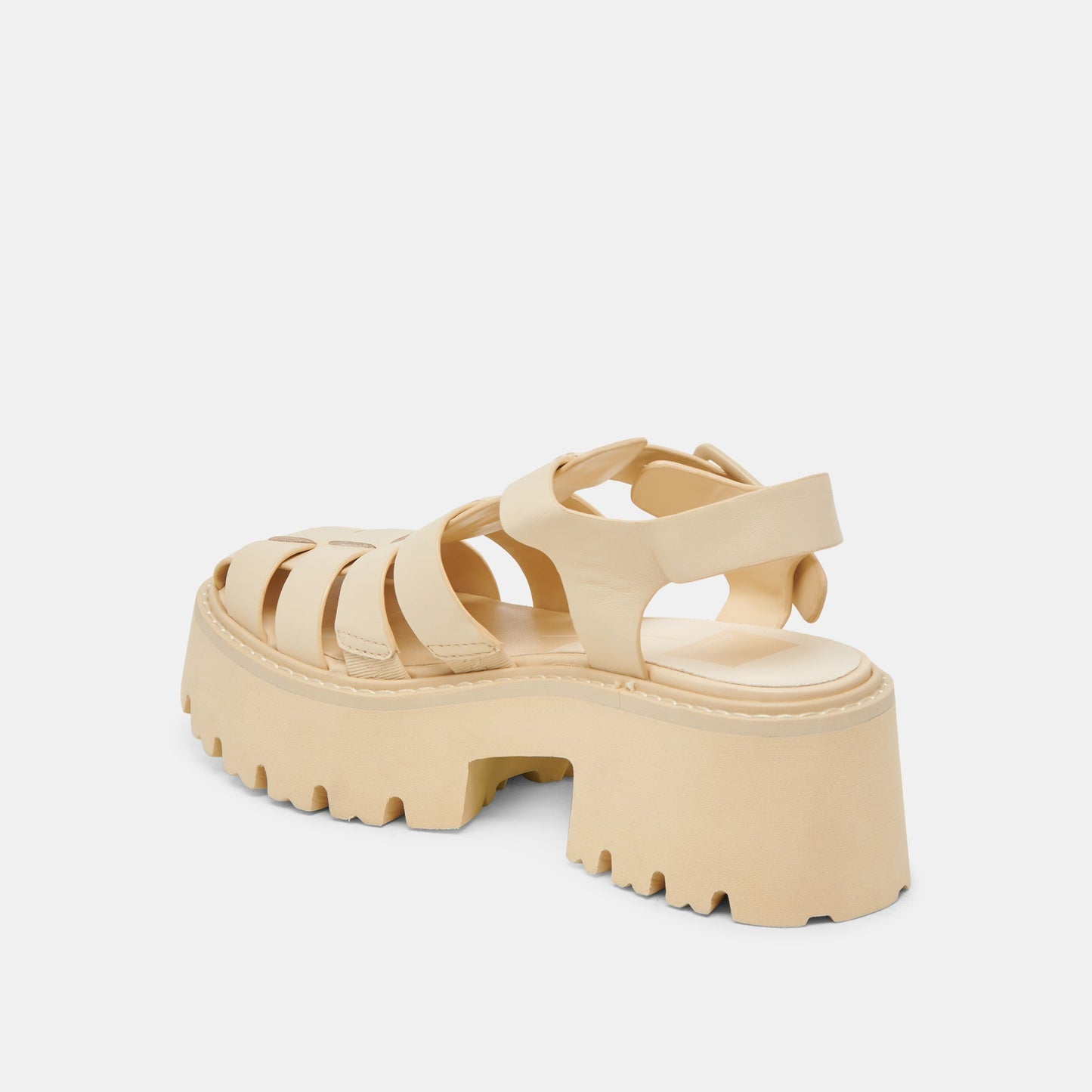 LASLY TONAL SANDALS LIGHT YELLOW LEATHER - Dolce Vita