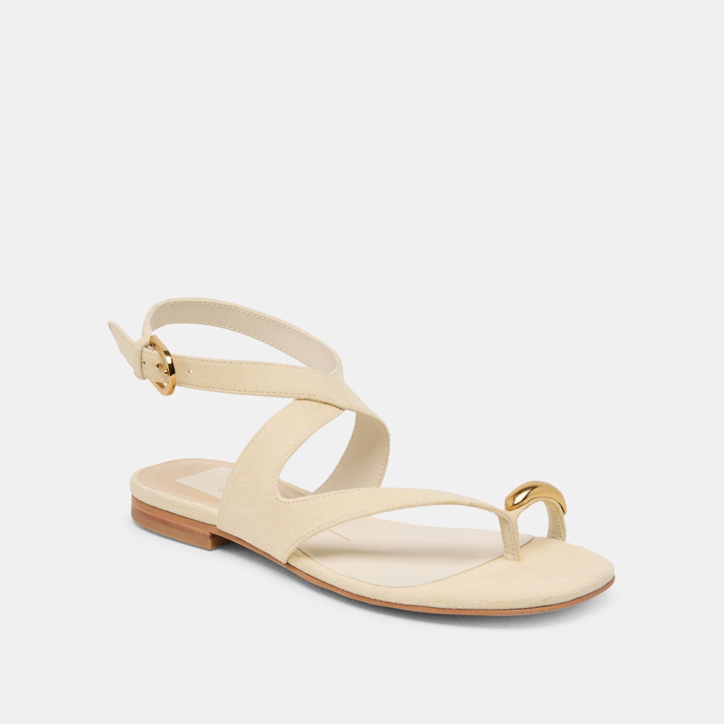 EARLA SANDALS NATURAL SUEDE - Dolce Vita