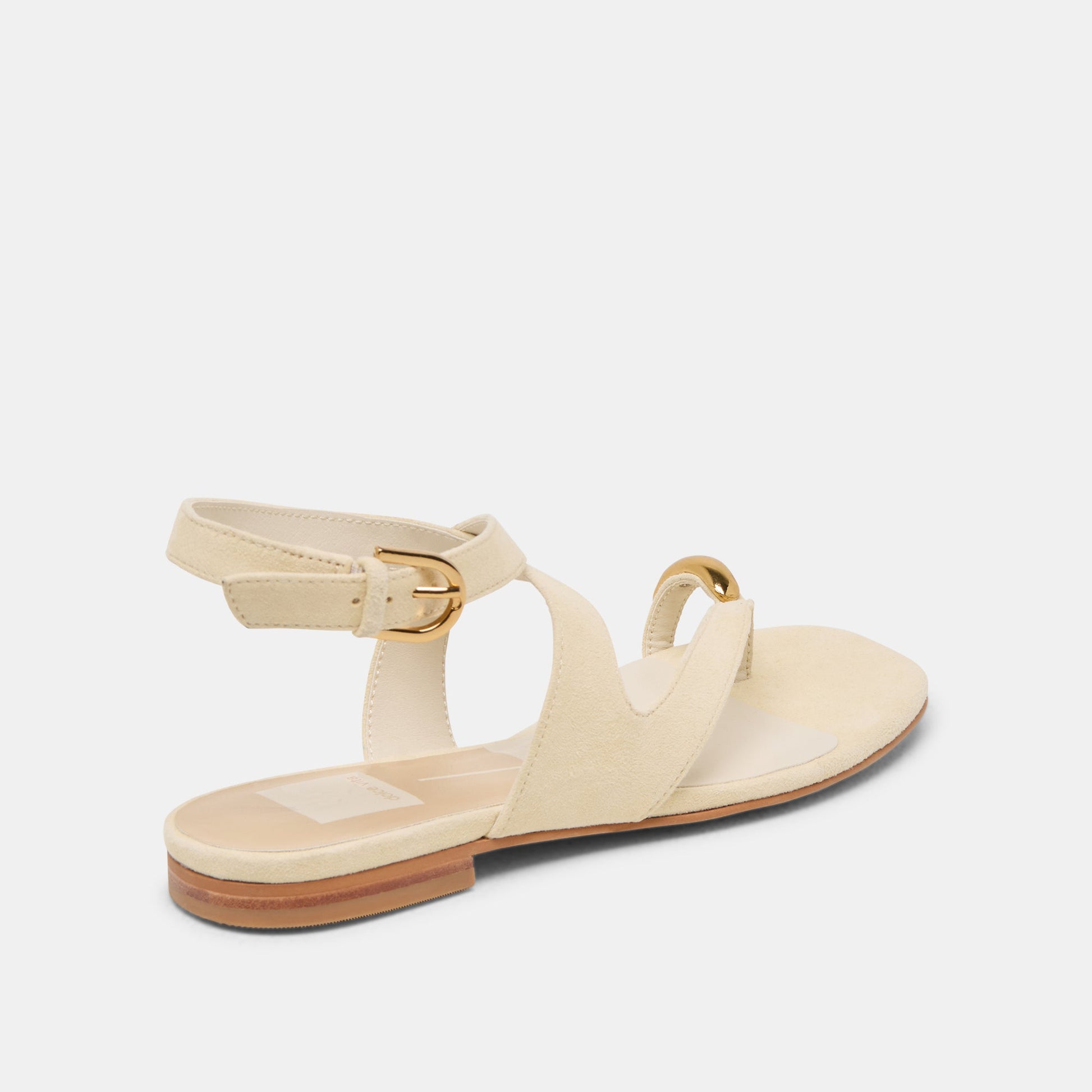 EARLA SANDALS NATURAL SUEDE - Dolce Vita