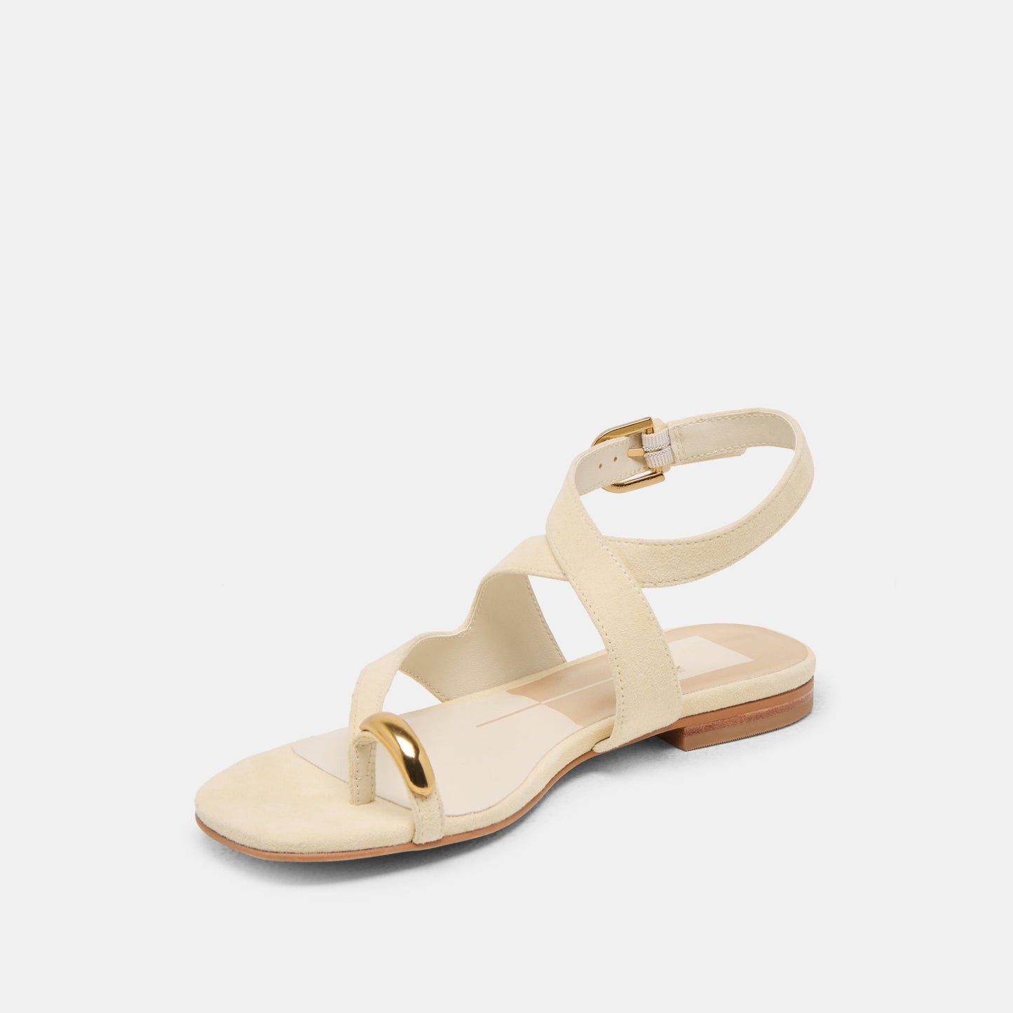 EARLA SANDALS NATURAL SUEDE - Dolce Vita