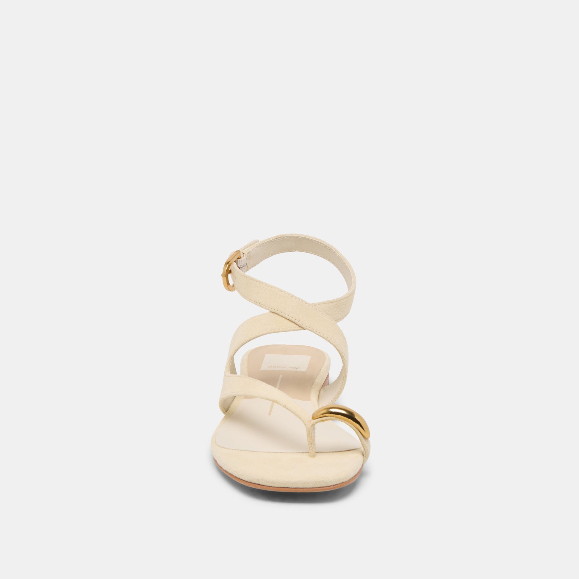 EARLA SANDALS NATURAL SUEDE - Dolce Vita