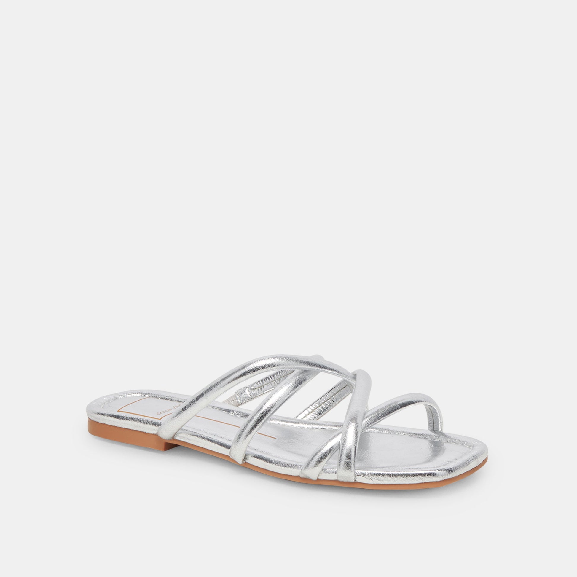 LANZA SANDALS SILVER METALLIC STELLA - Dolce Vita