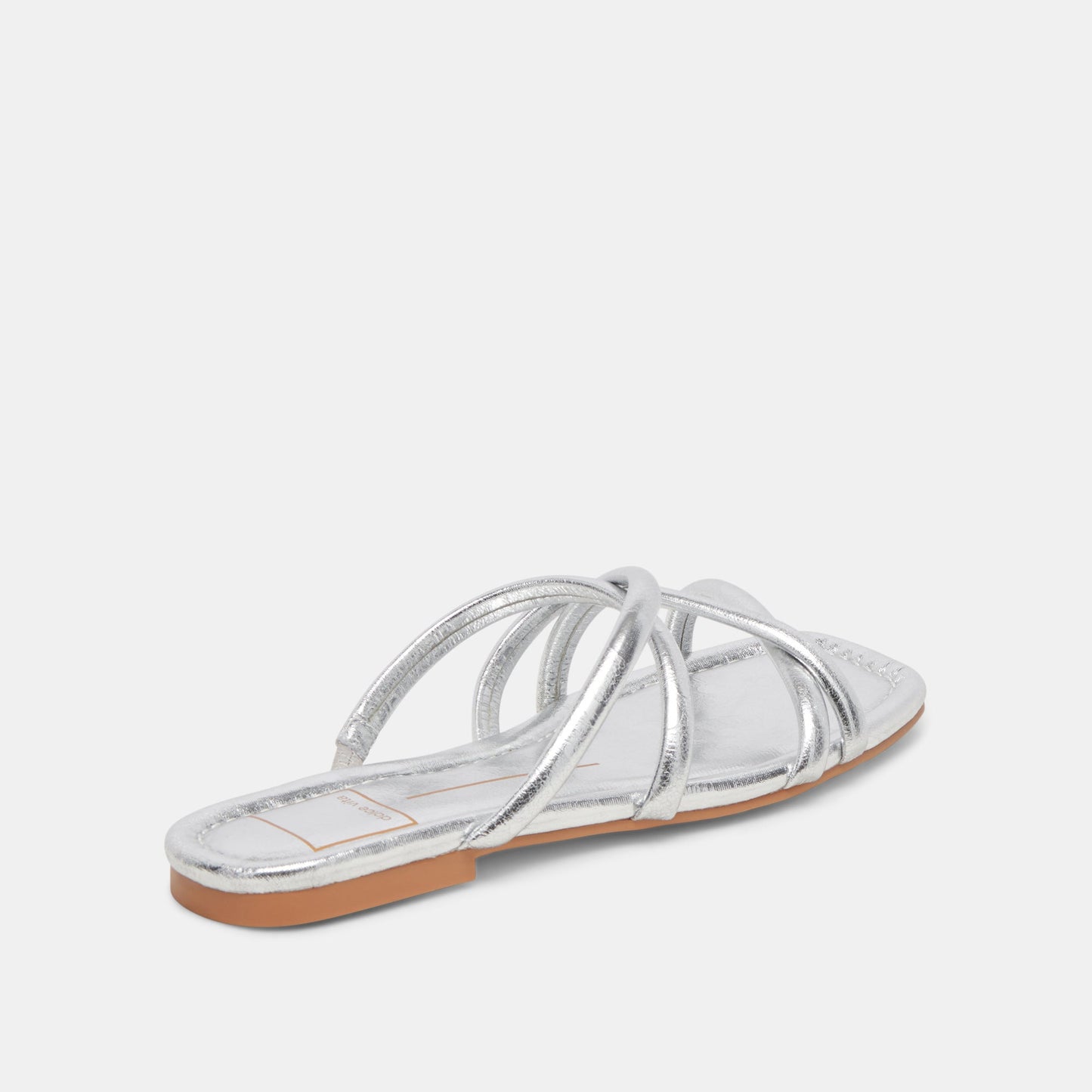 LANZA SANDALS SILVER METALLIC STELLA - Dolce Vita