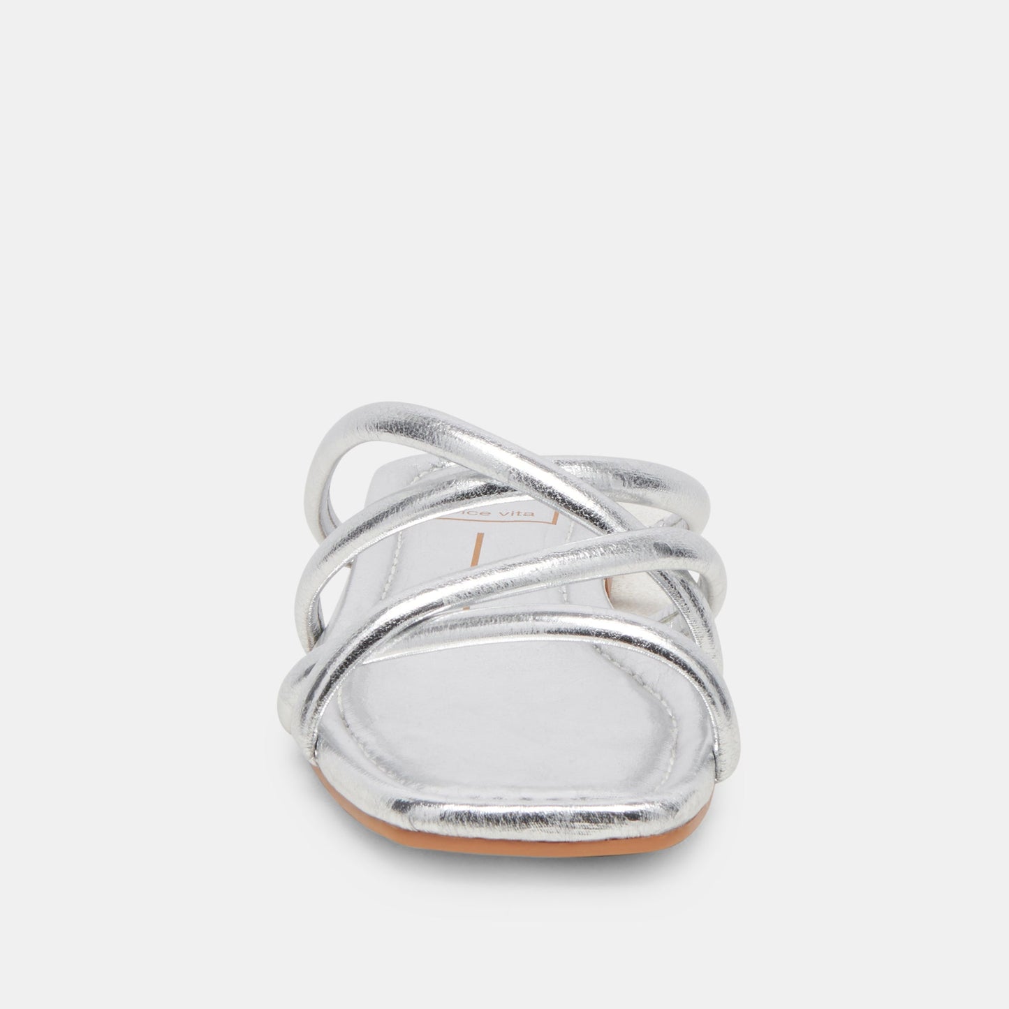 LANZA SANDALS SILVER METALLIC STELLA - Dolce Vita