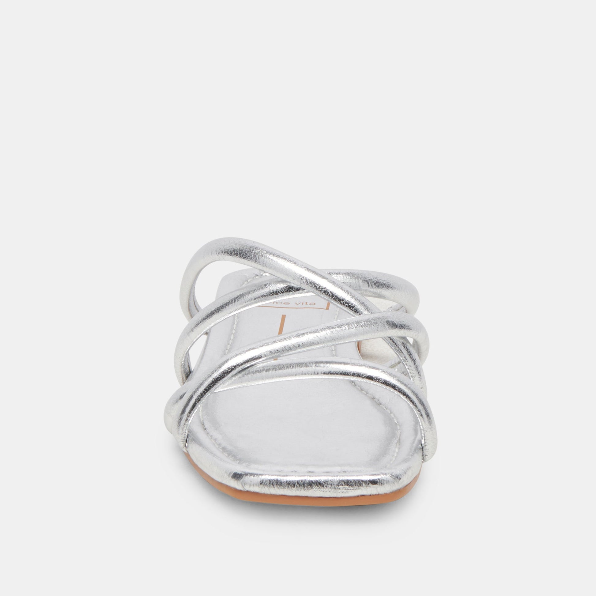 LANZA SANDALS SILVER METALLIC STELLA - Dolce Vita