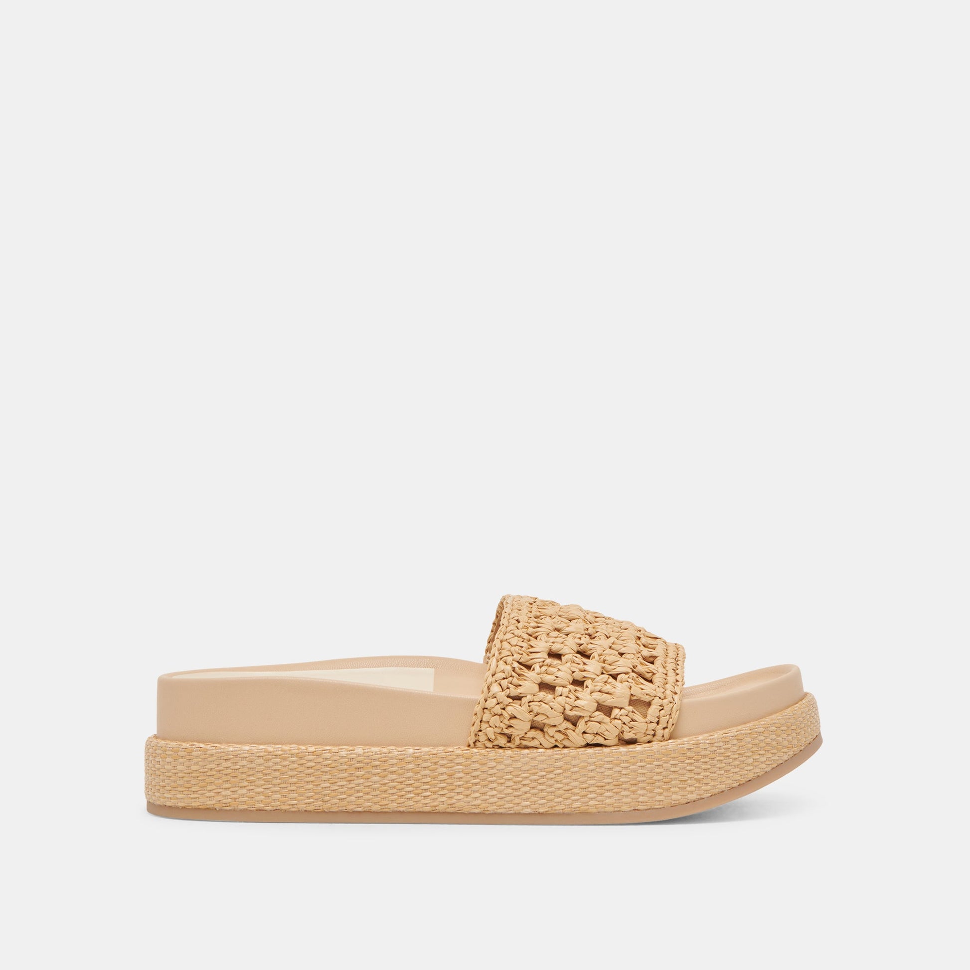 SIDONA SANDALS LT NATURAL RAFFIA - Dolce Vita
