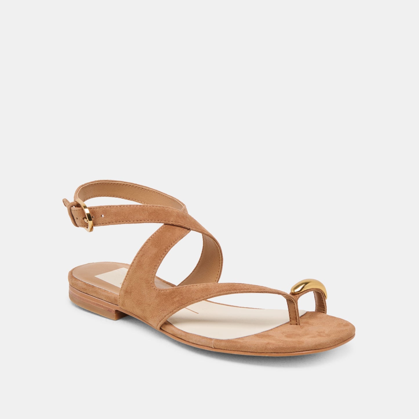 EARLA SANDALS BROWN SUEDE - Dolce Vita