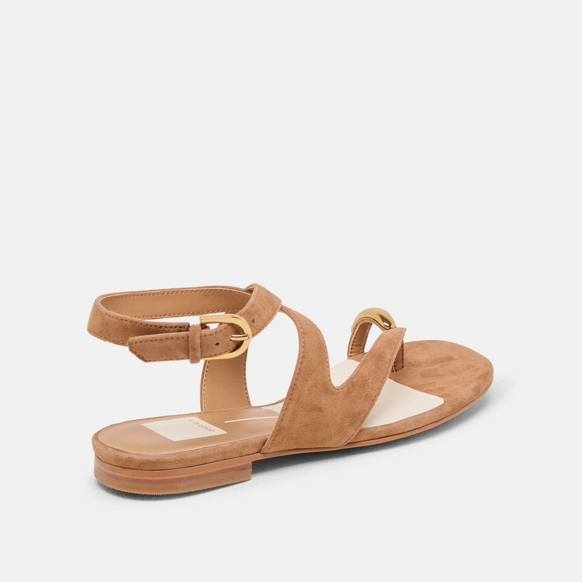 EARLA SANDALS BROWN SUEDE - Dolce Vita