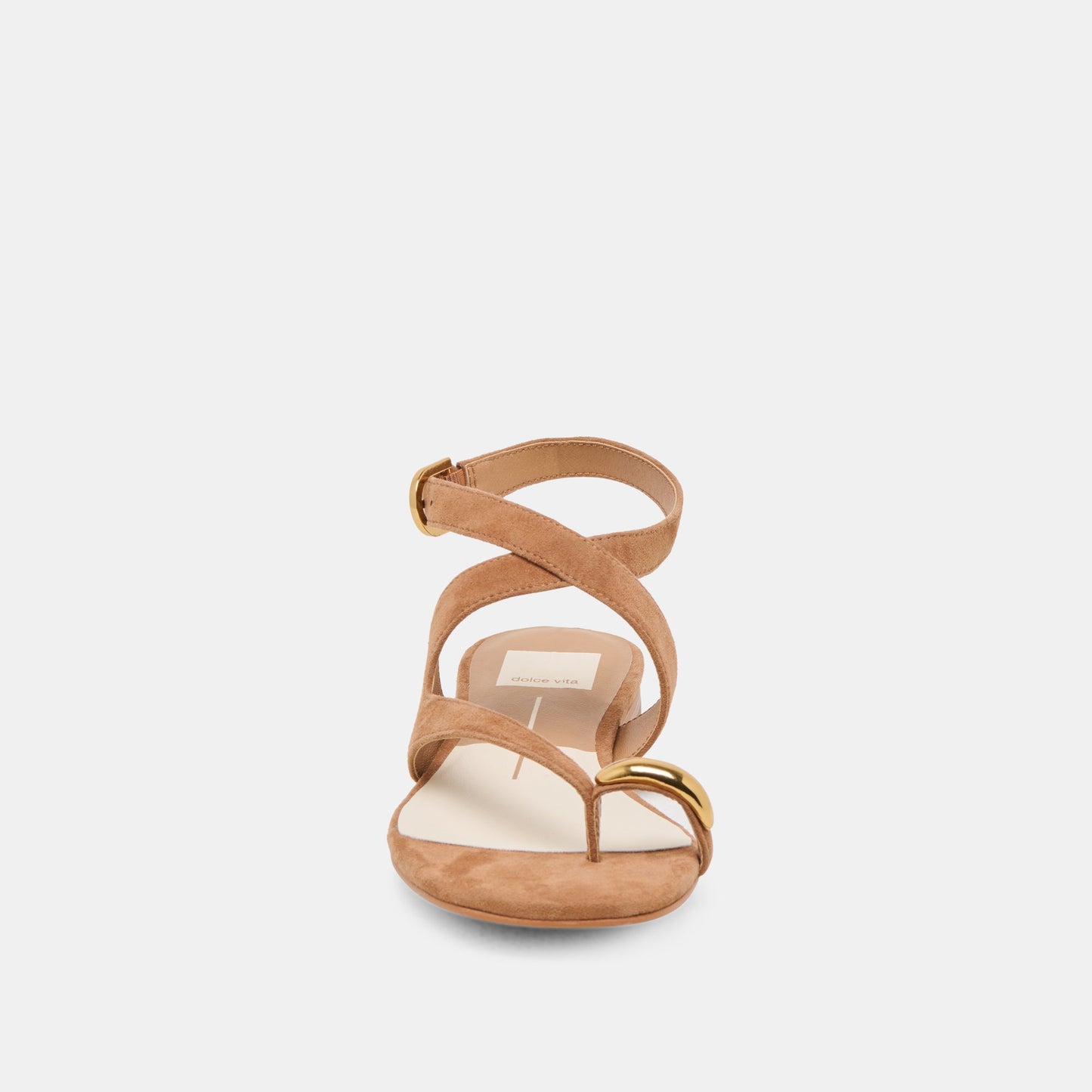 EARLA SANDALS BROWN SUEDE - Dolce Vita