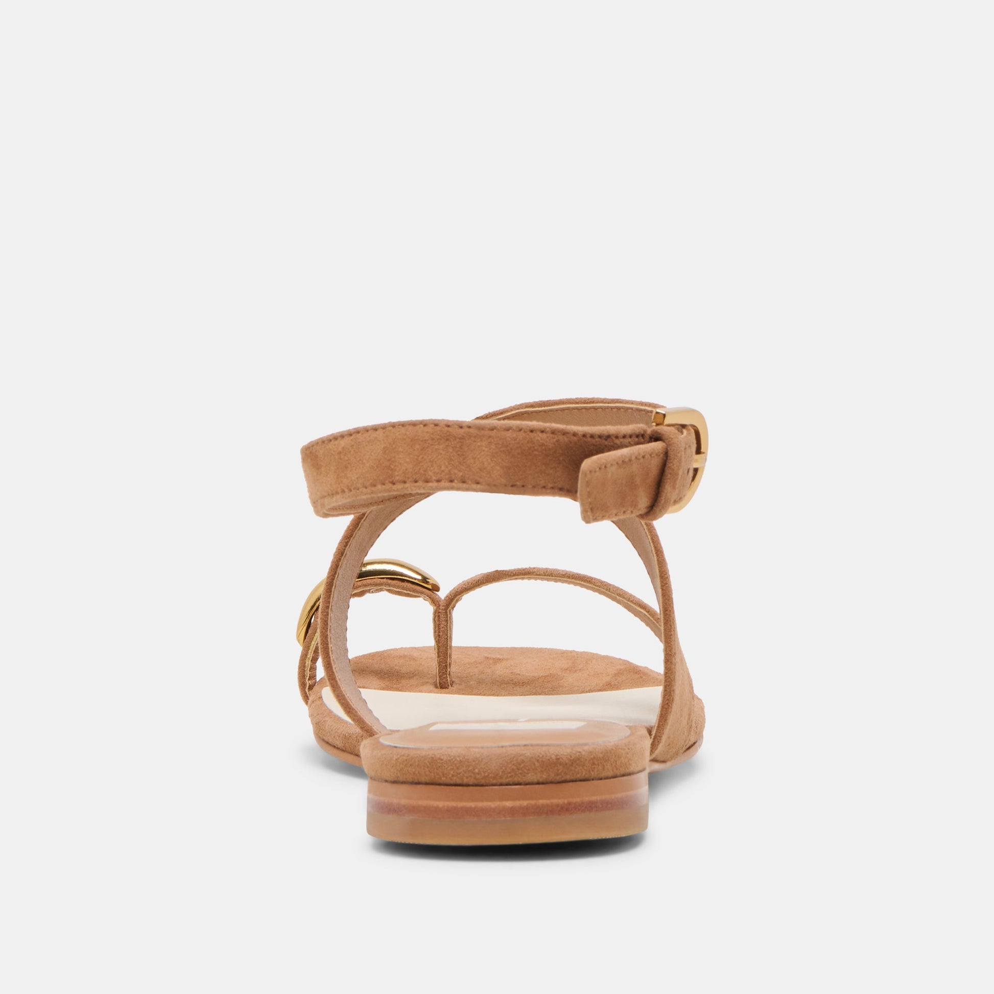 EARLA SANDALS BROWN SUEDE - Dolce Vita