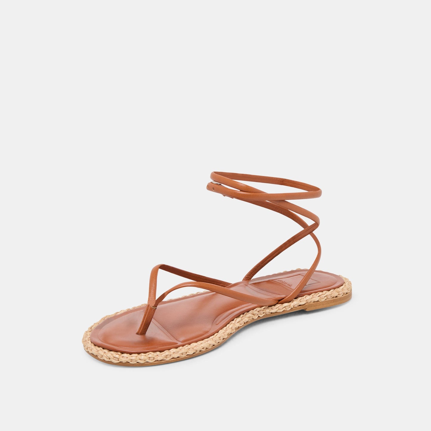 COVE SANDALS BROWN LEATHER - Dolce Vita